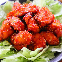 甘辛うまい!鶏むね肉のヤンニョムチキン