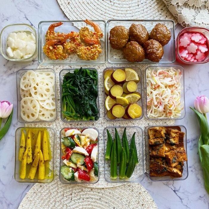 【お弁当記録】おべんとうのすき間埋めおかずと夫弁当4日間