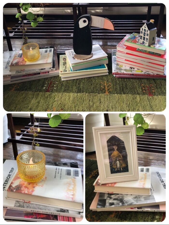 頂上にポンと置くだけ♪