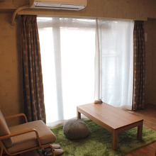 【ニトリ】フラットスタイルでスッキリ オーダーレースカーテン(多機能)