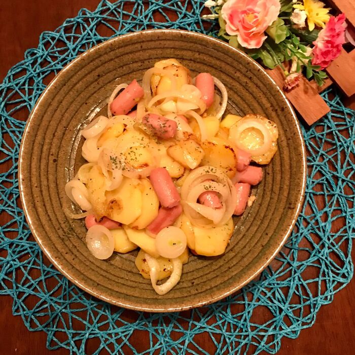 材料3つ!ジャーマンポテト