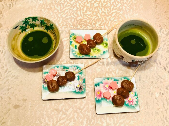 お花見にはもってこい!チョこっと団子♪
