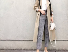 【GU】気になるヒップや太ももをカバー!脚長効果も狙えるハイウエストマムジーンズ