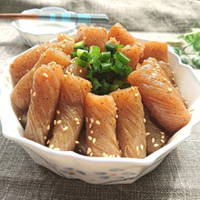 ごま油香るこんにゃくのめんつゆゆず胡椒炒め(業スー)