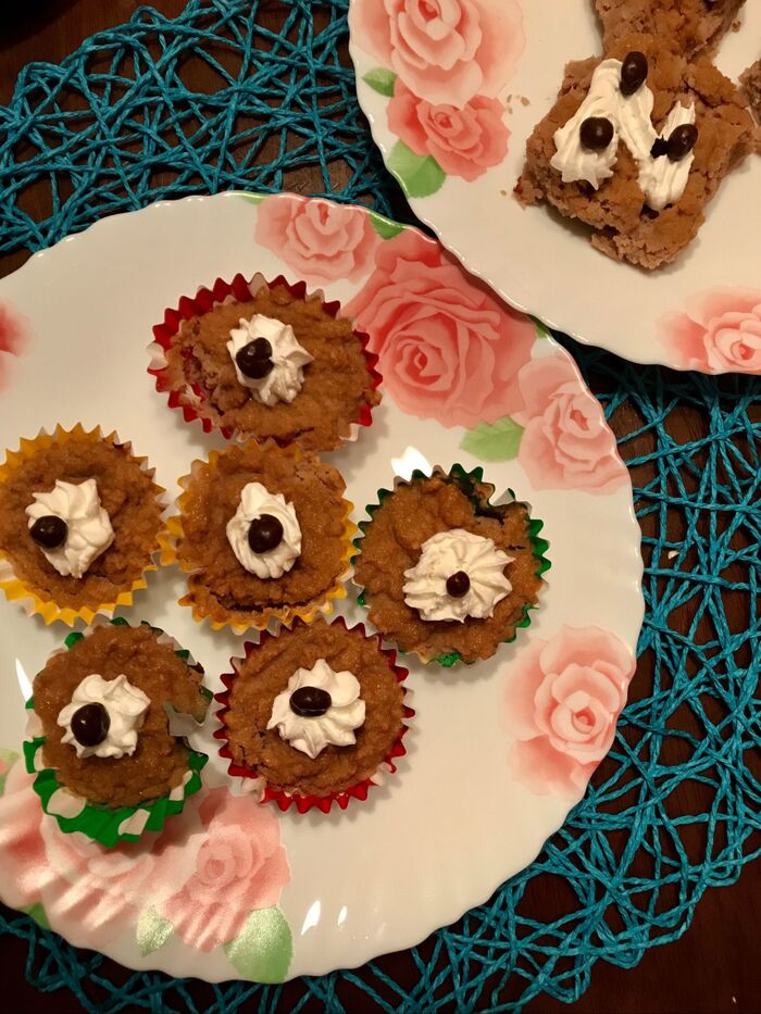油も板チョコも使ってないですよ。グルテンフリーのプチケーキ