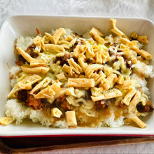 ドリアのトッピングに!油揚げのカリカリはたまりませんよ♪