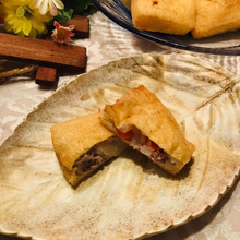 小揚げの山芋コロッケ風(*゚∀゚*)