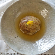 和風あんかけのハンバーグ・柚子風味