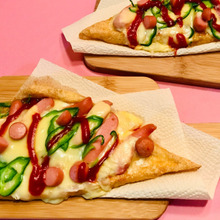 イタリアンな!ピザ風油揚げ♪