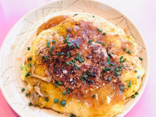 お好み焼き和風ハンバーグ!これは美味しいです♪