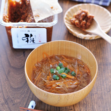 ひかり味噌 三年熟成の『雅』で作る極上味噌汁