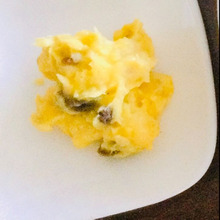 昨日のリメイク。さつまいものレーズン和え