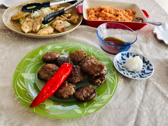 椎茸ハンバーグ