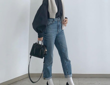 【GU】 これ990円?キュートなブラウスで大人のデニムスタイルをランクUP