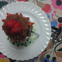 Yokan fraise Vacherin 🍓🍓🍓🍓🍓 羊羹🍓 ヴァシュラン