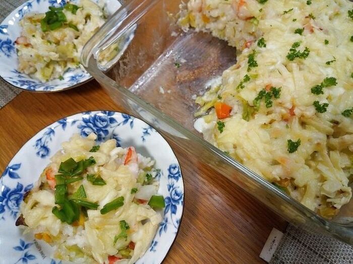 キャベツの大入りドリア