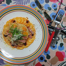 🍝🍝🍝 金柑のクーロンヌのpasta、パッションフルーツの囁き!! 🍝🍝🍝