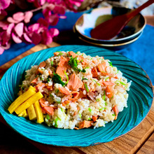 上手に息抜きズボラテクで美味しいゴハン!舞う桜、春の風味を閉じ込めたチラシ寿司