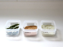 袋入りの調味料、使いにくくない?3つで100円の便利グッズで、一気に使いやすく&時短になりますよ!