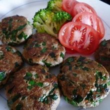 イワシのつみれ揚げ