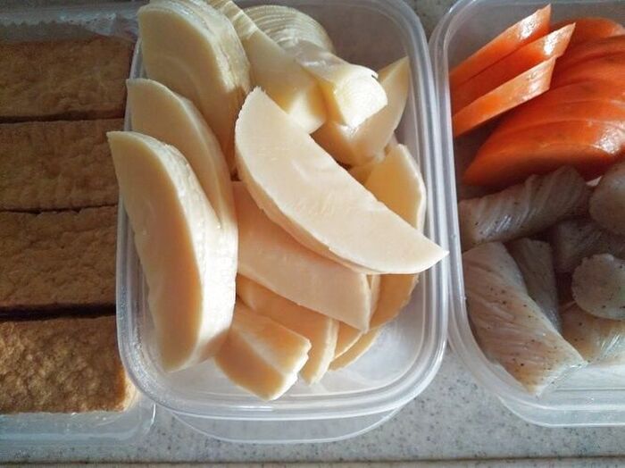 炊き合わせの材料