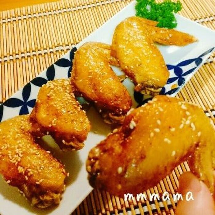 簡単!冷めても美味しい手羽先の唐揚げ☆