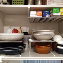 吊り戸棚スペースを最大限に活用!!【ディッシュラック】&【収納ボックス】