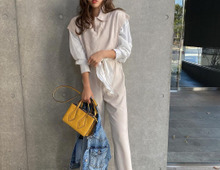 【ZARA】スタイルよく見える♪使い方変幻自在の上級者トップス