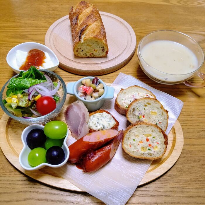 外ランチにおすすめ!『スタッフド・バゲット』