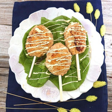 串刺しヘルシーハンバーグ(ふわふわやわらか)