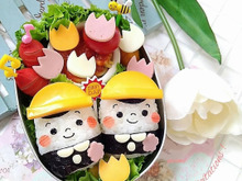 巻くだけ!乗っけるだけ!ピッカピカの幼稚園♪入園弁当