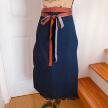 ワークマンでリメイク★帆前掛けエプロンを手作り材料に★