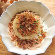 レンジで5分♪ピリッとカリっとほくほくまるごと玉ねぎ