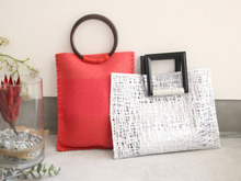 100均のアレでモダンハンドバッグを手作り【Seria編/DAISO編】