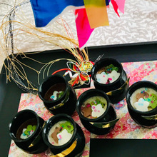 三日月兜で伊達男スィーツ