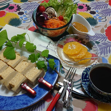 出汁巻きサンドが夕食という、ある日!! おんじきさんより・・・・