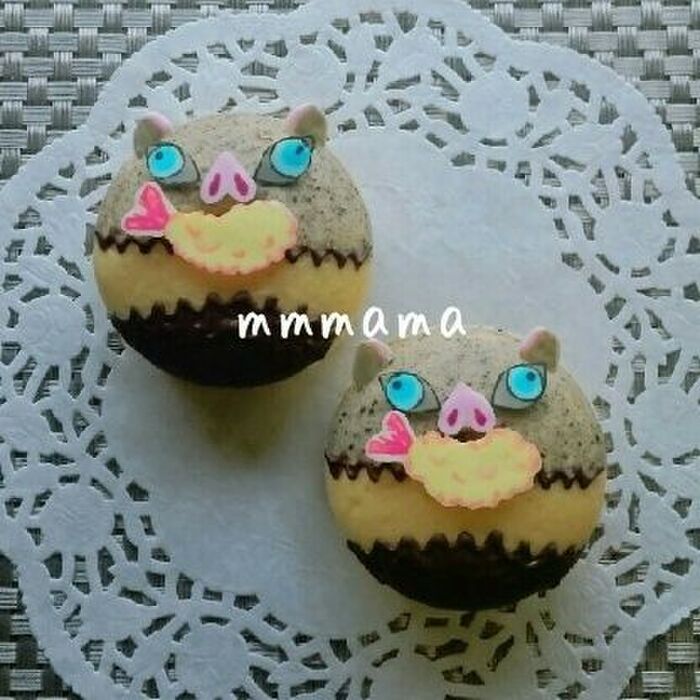 伊之助くん風のドーナツ