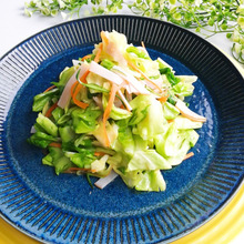 野菜を食べよう!【春きゃべつ】のシャキ×2♪サラダ