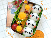 Instagram保存数100超え!たんぽぽの作り方付き♪パンダさんファミリーでウキウキ春弁