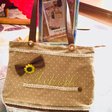 楽しい!お気に入りバッグをリメイク(^O^)