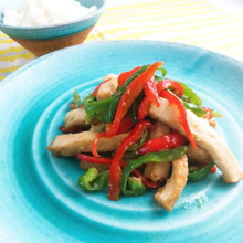 【お肉を使わない!】 ~チンジャオ厚揚げ~