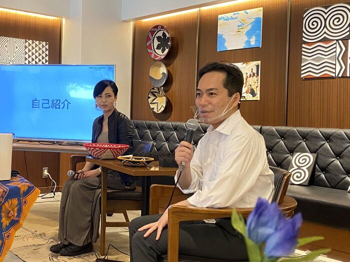 対談ゲストは、UCC農事調査室室長の中平尚己さん