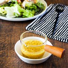 手作りドレッシングも大人気の味で!ハニーマスタードドレッシング。