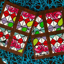 なんちゃってステンドグラス