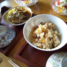 冷凍タケノコ!【中華おこわ】に活用!