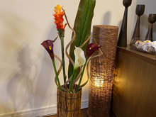 100均で花器を作りました