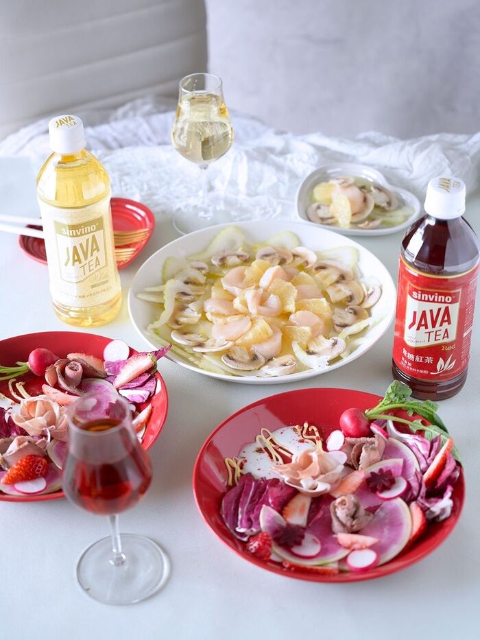 JAVATEA×ワントーンカラーで食卓を華やかに美味しく