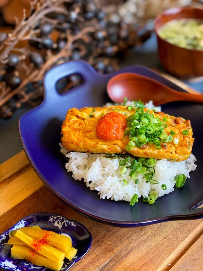 激ウマ(笑)楽チン簡単!納豆卵焼きオンザライスな超ズボラ丼!