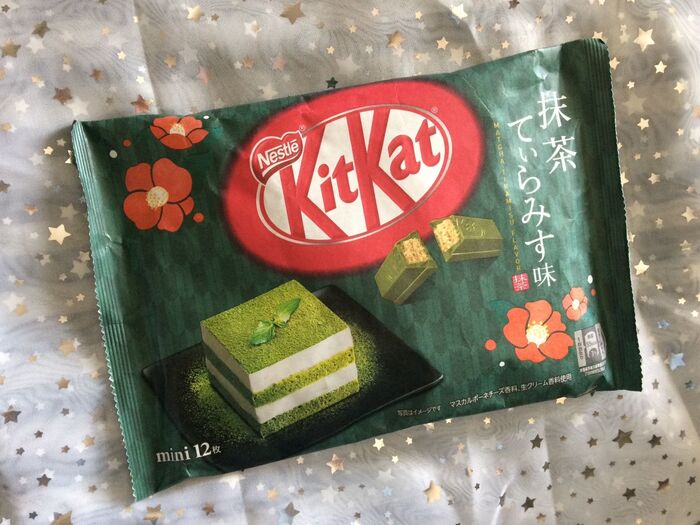 キットカット抹茶てぃらみす味*ギュッと濃厚抹茶ミルク風味