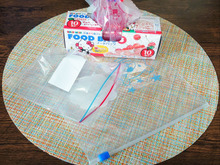 【ジップロック】の 乾燥・干し方